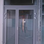 Алюминиевая дверь Alutech GFTD641