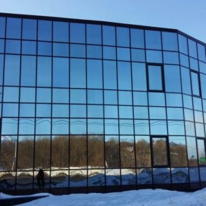 Витраж из комбинированного алюминиевого профиля GFV8442 Витраж из комбинированного алюминиевого профиля GFV8442